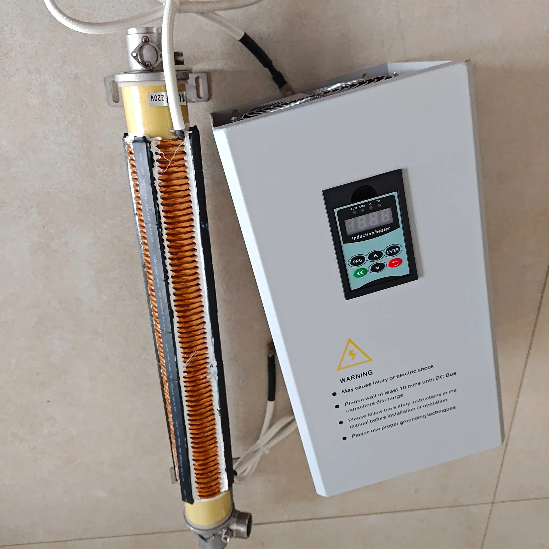 CE Wall Mounted 15kw Electric Fireplace Highly Customized Electricmagetic Indution Heater