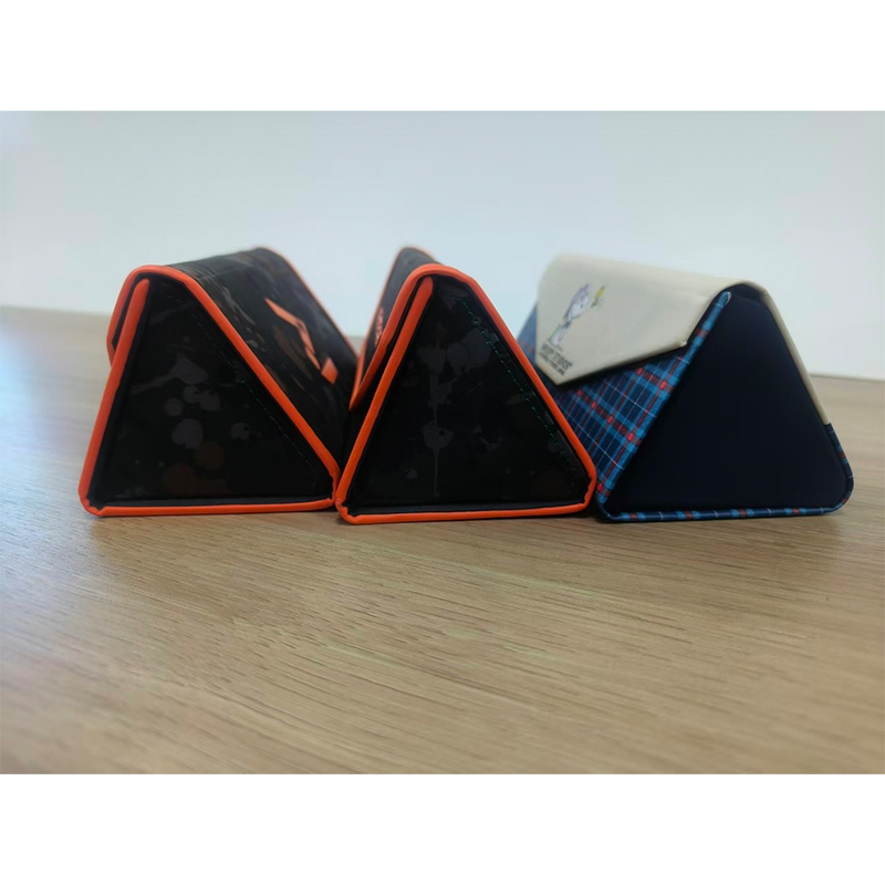 Collapsible Soft Glasses Case with Portable Pouch Design for Purse