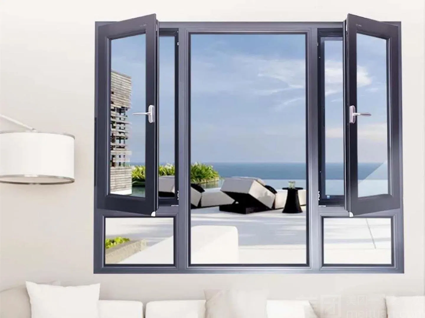 Casement Window with a Smooth Swing