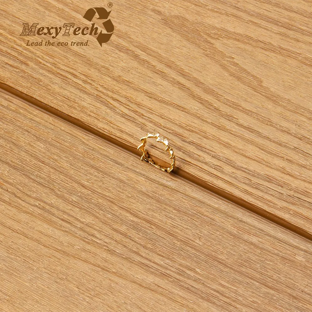 Mexytech Invisible Gap Design Floor Outdoor Capped Composite Decking Co-Extrusion WPC Decking