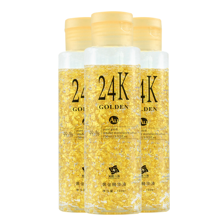 Hot Selling Private Label First-Level Agent Best Skin Whitening Face Beauty Salon 24 K Gold Serum