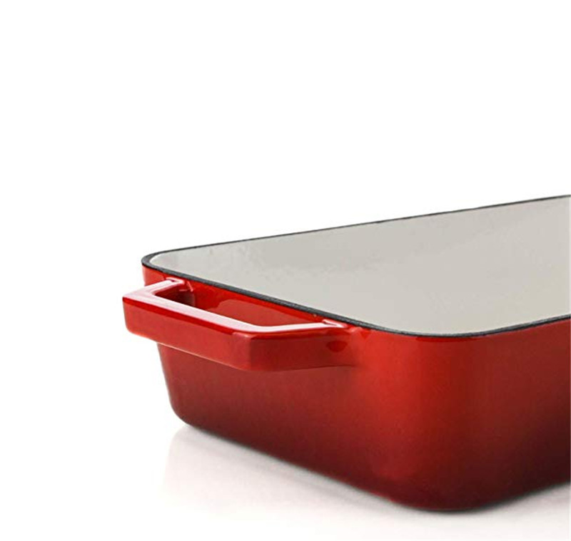 Cast Iron Cooking, Oven to Table Dish, Roasting Tray, Lasagna Pan
