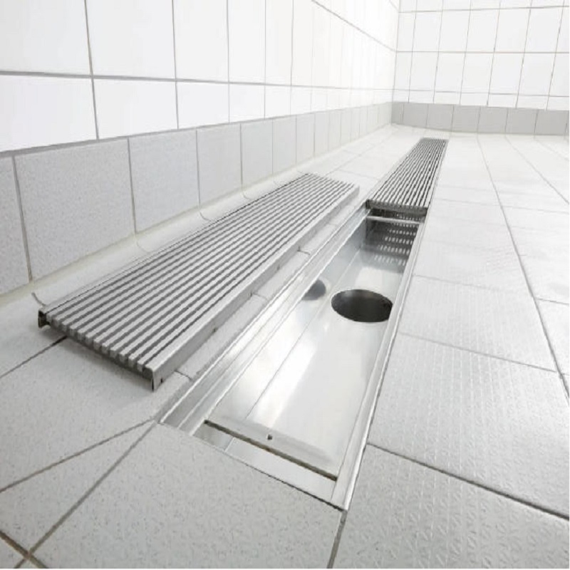 Industrial Grade Stainless Steel Floor Drain for Slaughterhouses Cold Rooms Commercial Kitchens