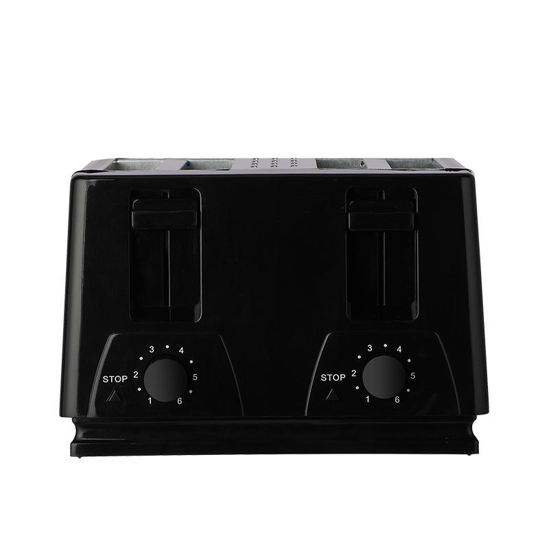 Premium 4 Slice Toaster with Extra Wide Slots for Bagels