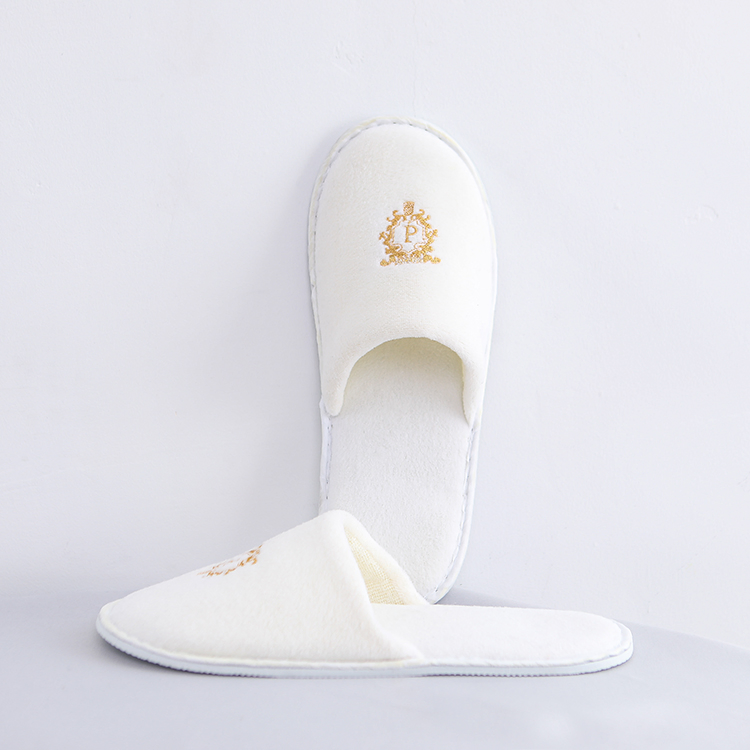 White Hotel in-Room Premium Luxury Soft White Slippers