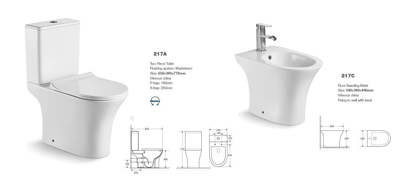 Ceramic Bidet, Sanitary Ware, Toilet & Lavatory Sink, Loza Sanitarias