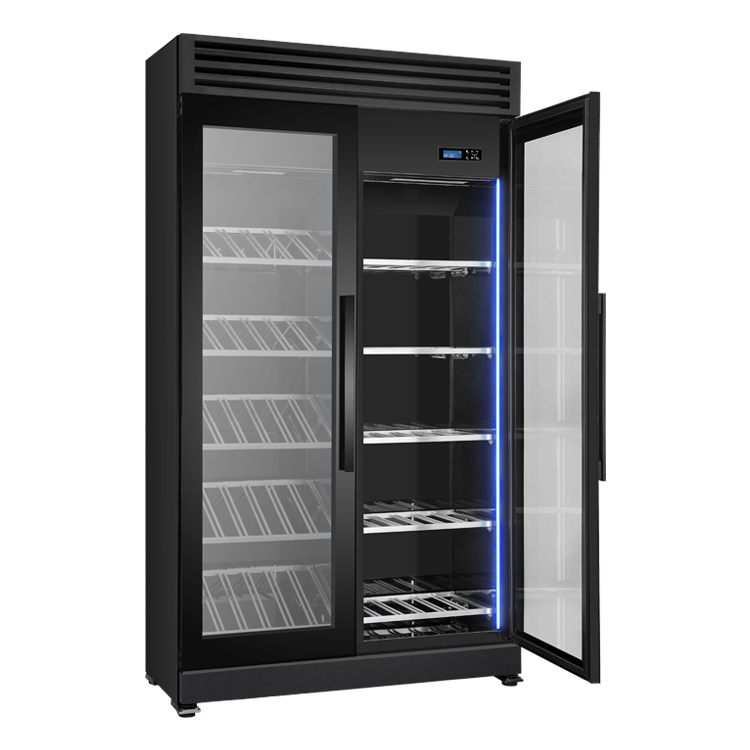 Wine Cooler LED Temperature Display Compressor Wine Refrigerator