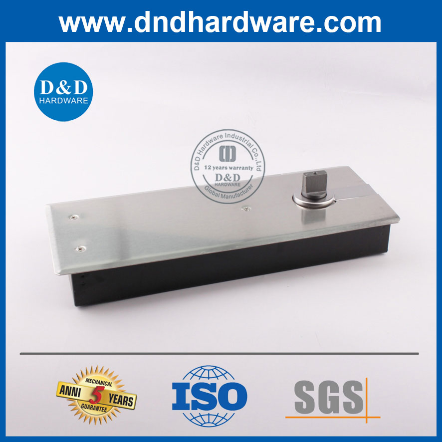Hot Sell Iron Floor Spring Closer for Glass Door with Stainless Steel Cover