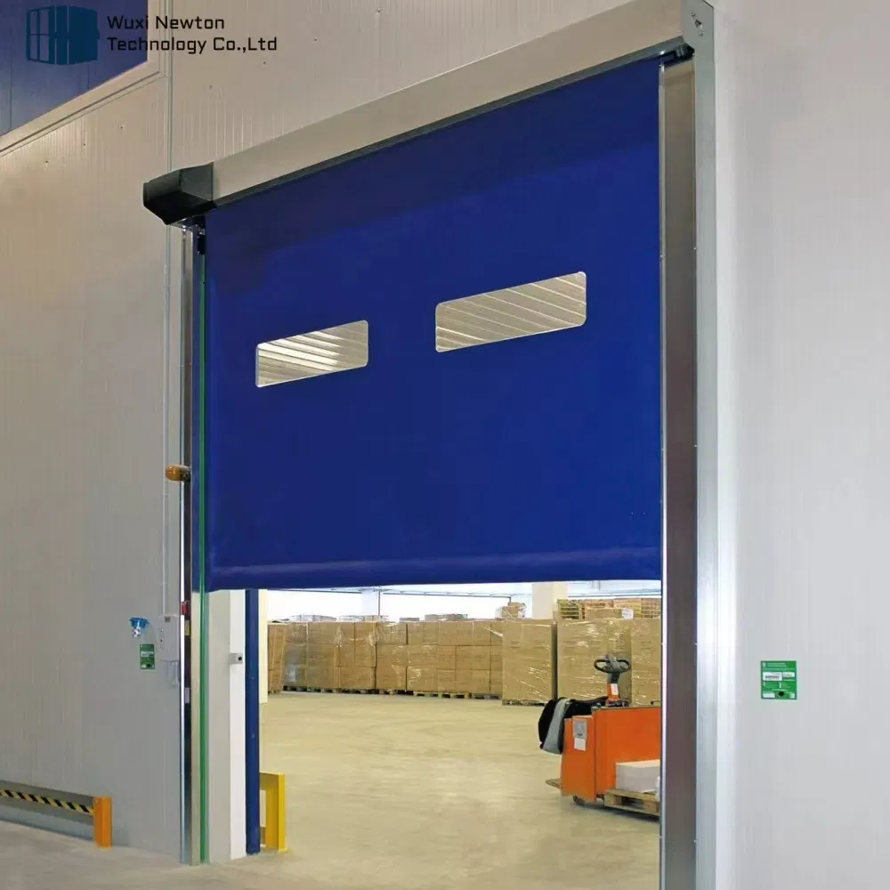 Anti-Collision Self Repairing Automatic Insulated PVC Zipper Doors for Clean Room