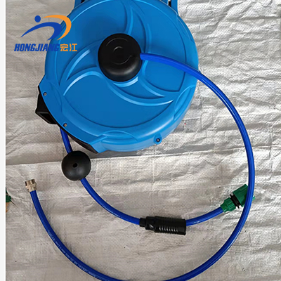 Wall Mounted Automatic Metal Heavy Duty Auto 3/8" Air Hose Reel Retractable
