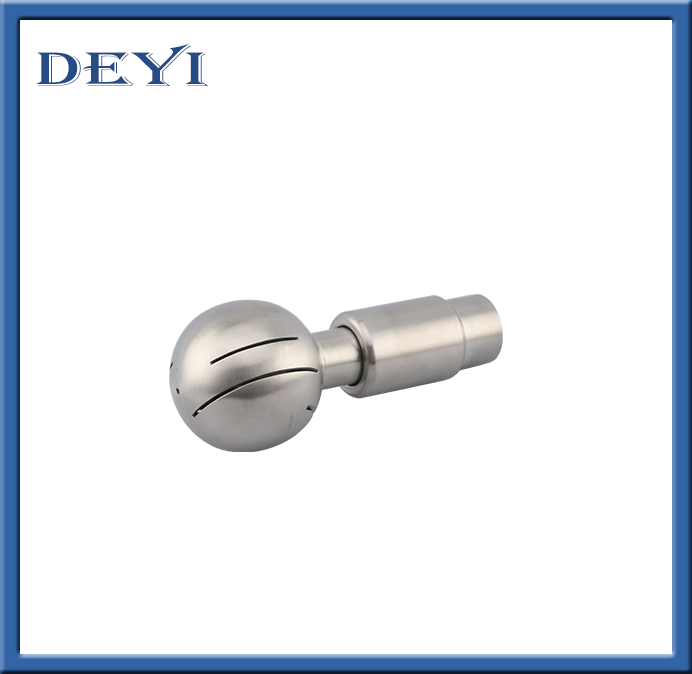 Sanitary Fixed CIP Lamp Spray Nozzle Cleaning Ball (DYTV-012)