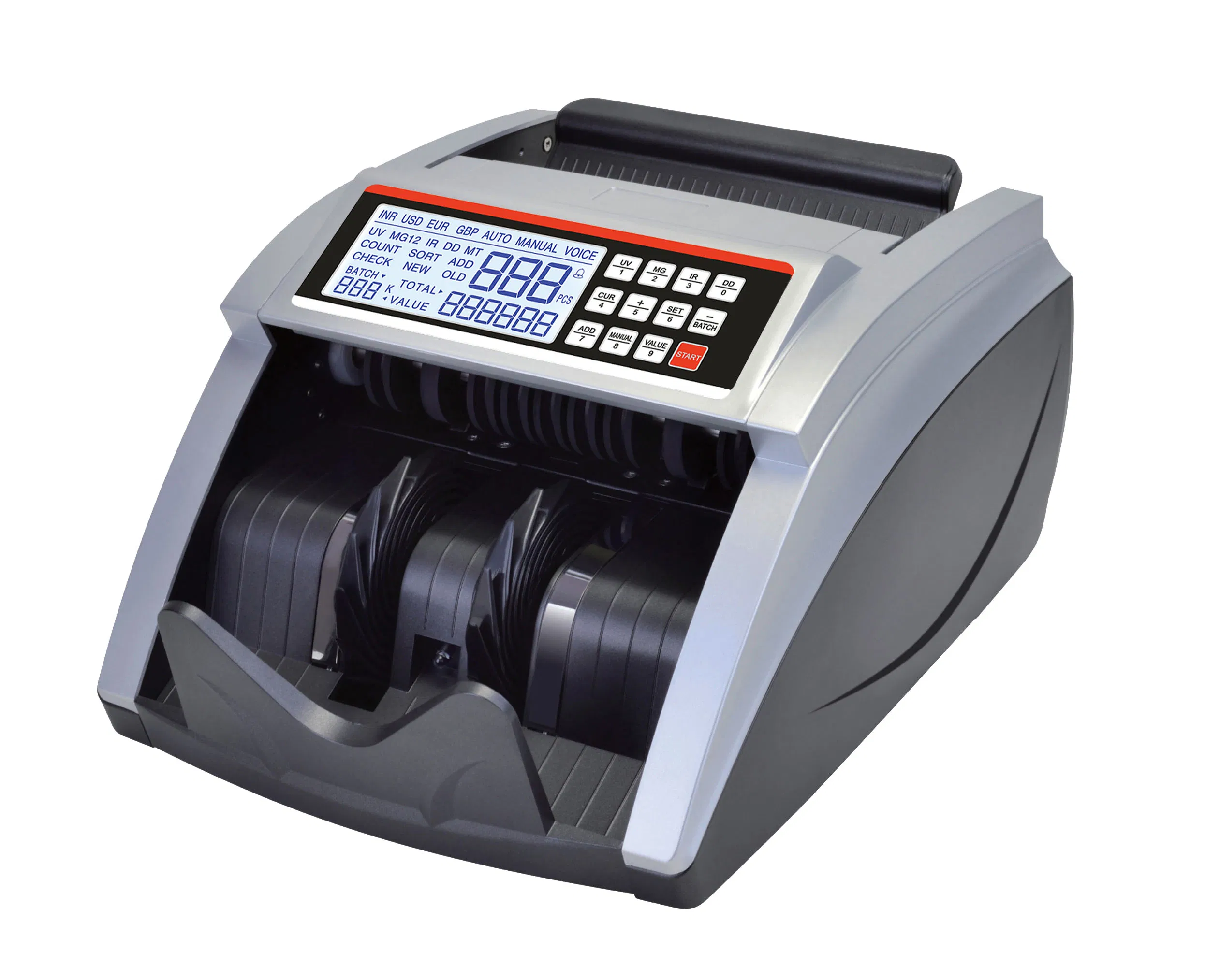 Al-5100 Portable Fake Note Detector Money Counting Machine