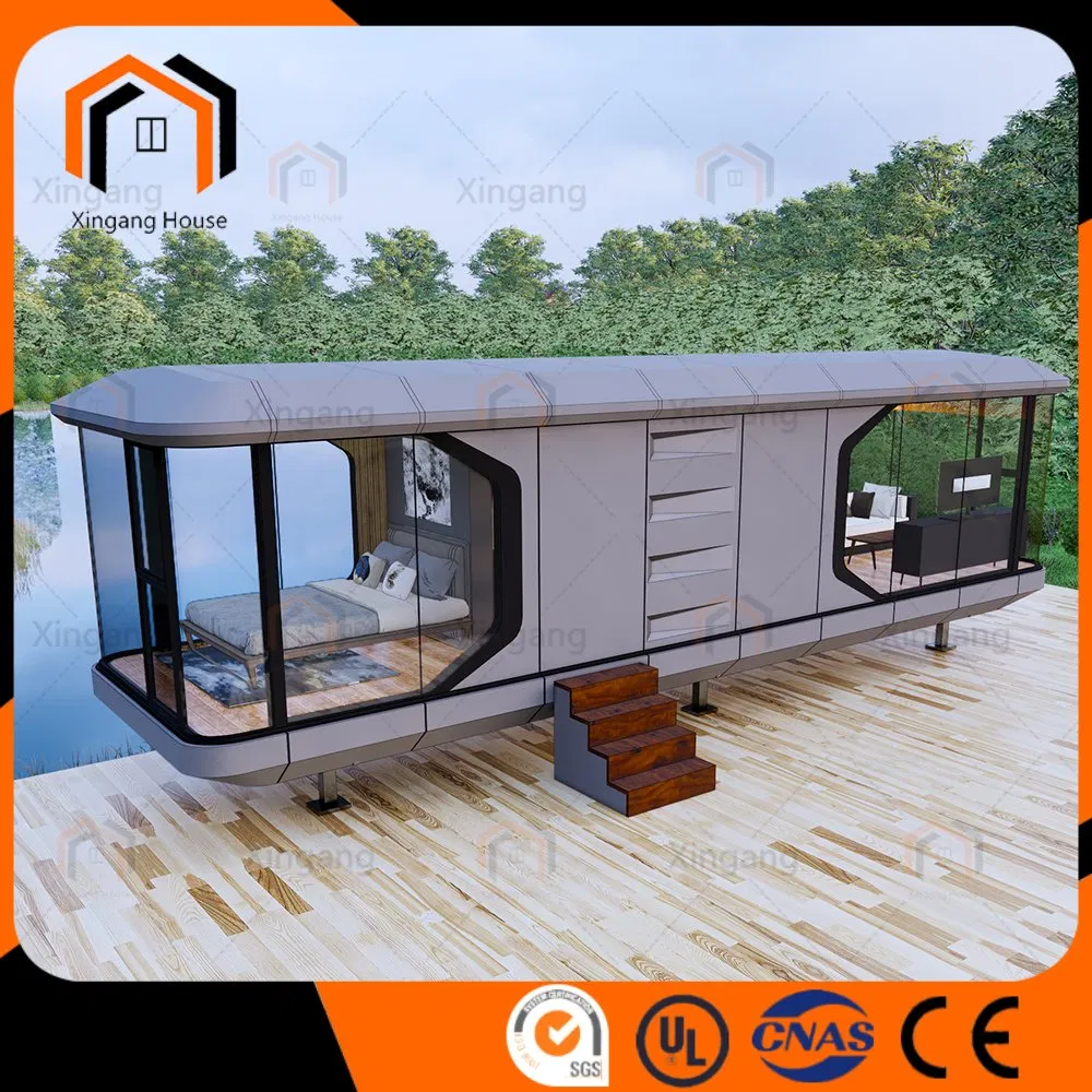 Luxury Mobile Outdoor Modular Container Prefabricated Space Capsule House