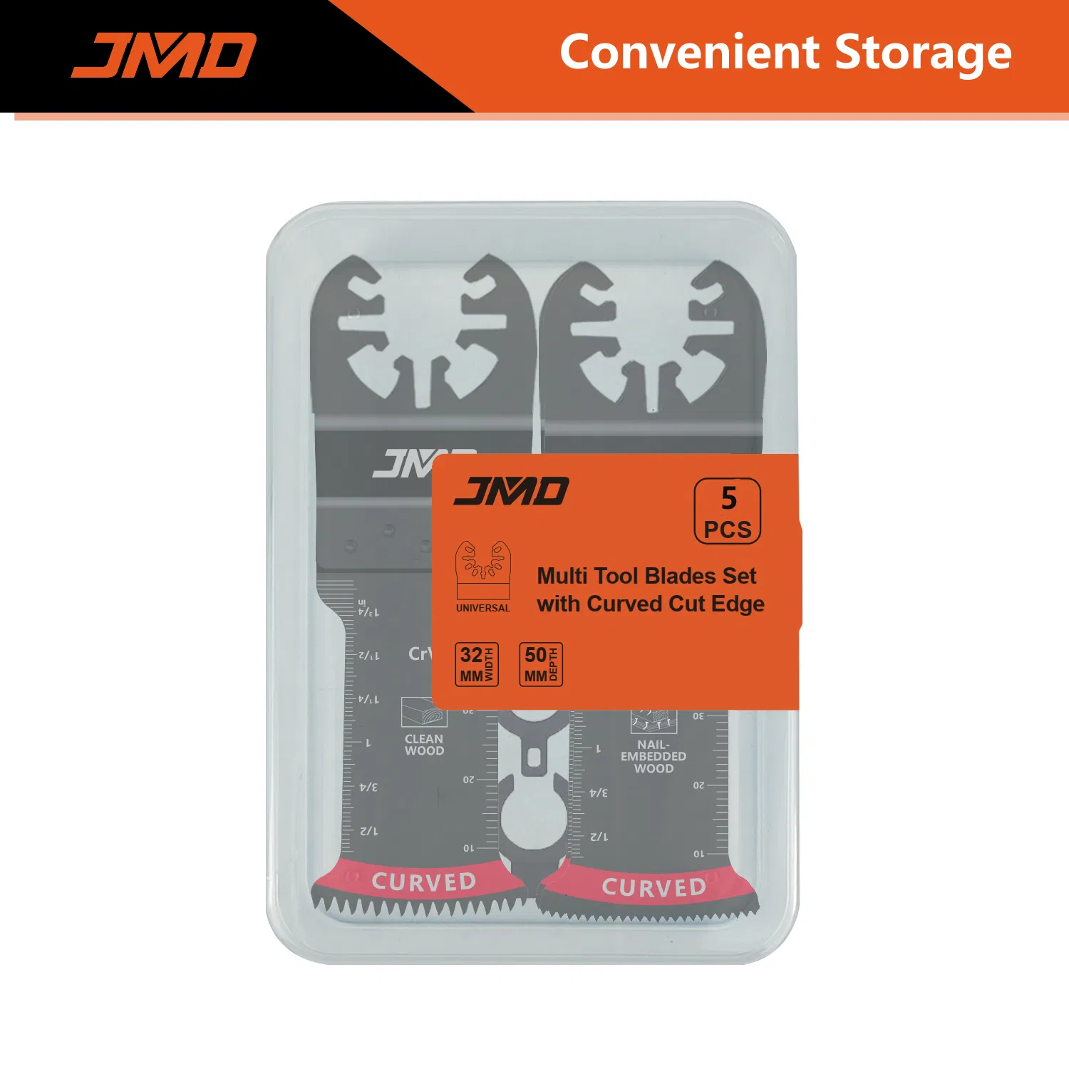 Quick Release Oscillating Saw Blade Compatible with Most Oscillating Tools