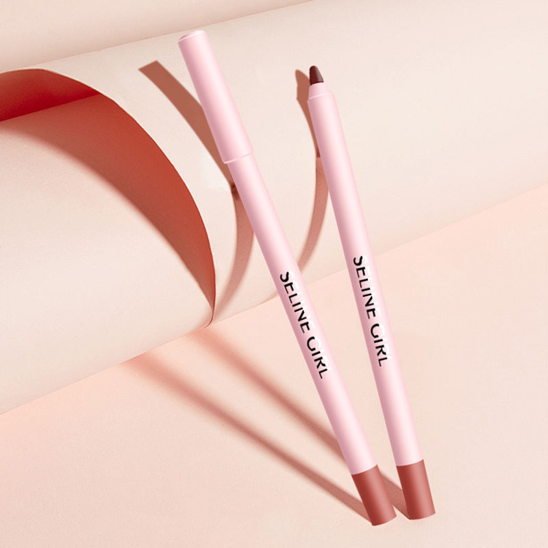 Seline Girl 12 Colors Smooth Texture Matte Lip Liner Pencil