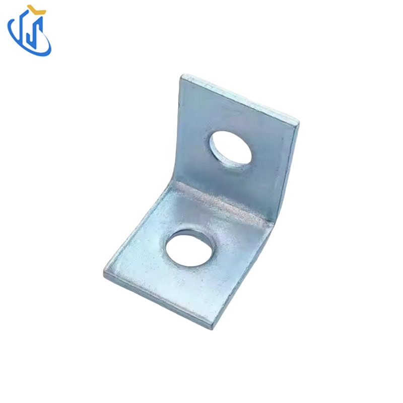 Carbon Steel Two-Hole 90 Degree Angle Connector for Anti-Seismic Bracing System