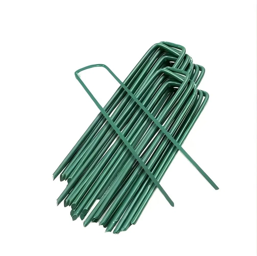 Best Quality Garden Galvanised U Shaped Curved Grass Cloth Nails