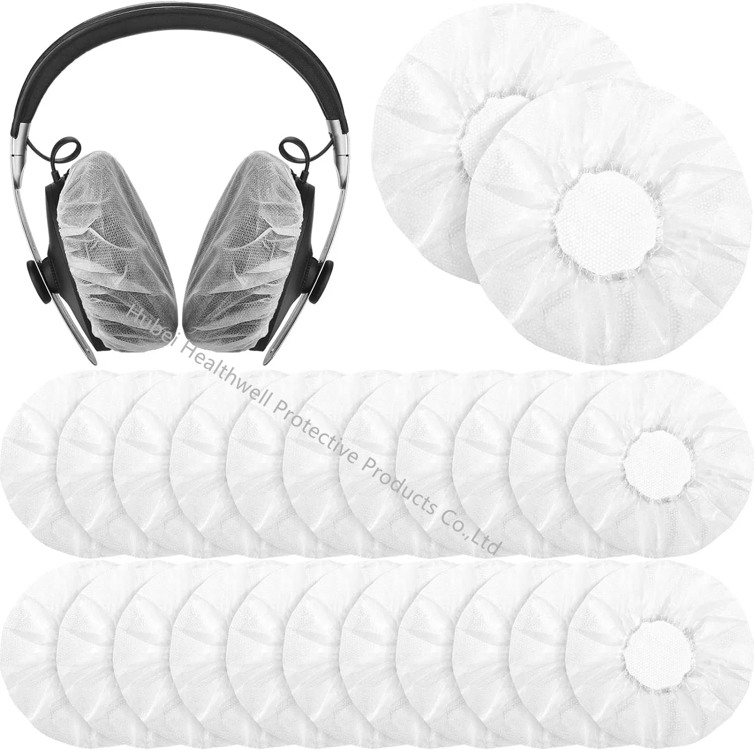 High Quality Non-Woven Sanitary Disposable Stretchable Headphone Cover