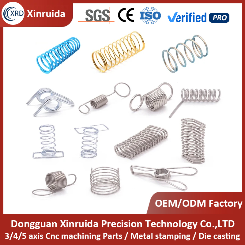 Stainless Steel 2mm Wire Diameter Furniture Torsion Spring Small Custom Compression Springs