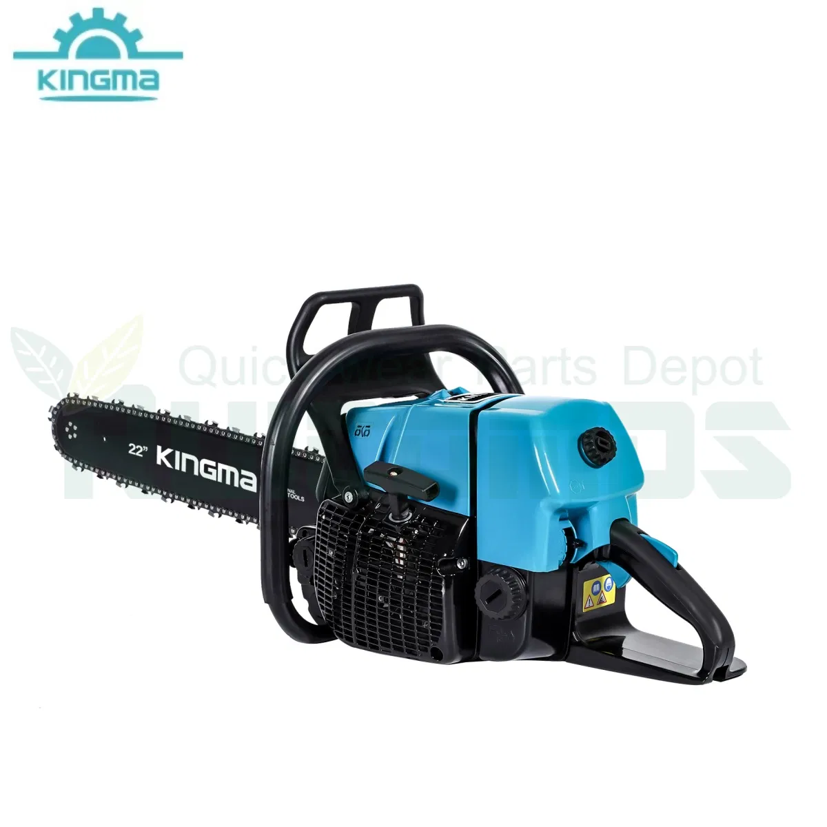 Kingma Kms660 (MS 660) Magnum 91.6cc 2-Stroke Professional Gas Chainsaw with 25" Bar for Heavy-Duty Logging