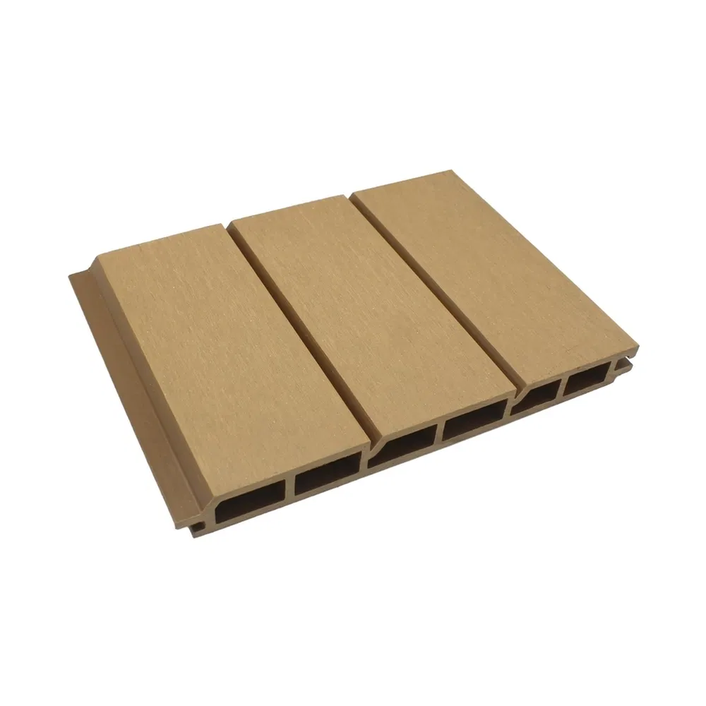 Warp Resistant Teak Color Yd206h21 Garden WPC Wood Plastic Composite Fence