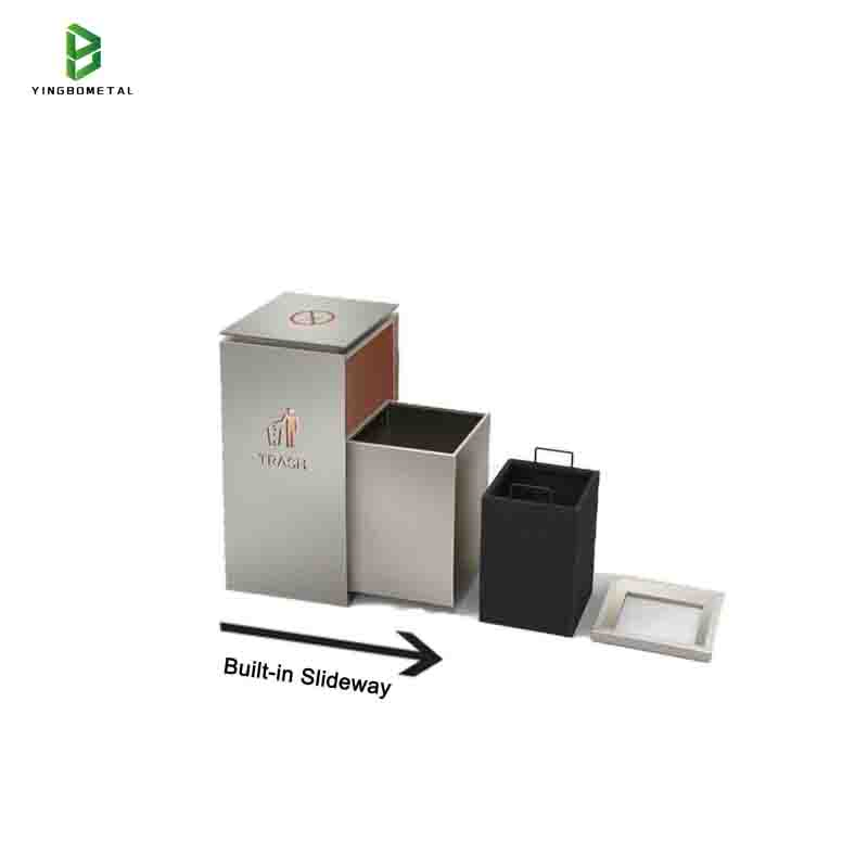 Уличная металлическая урна для мусора