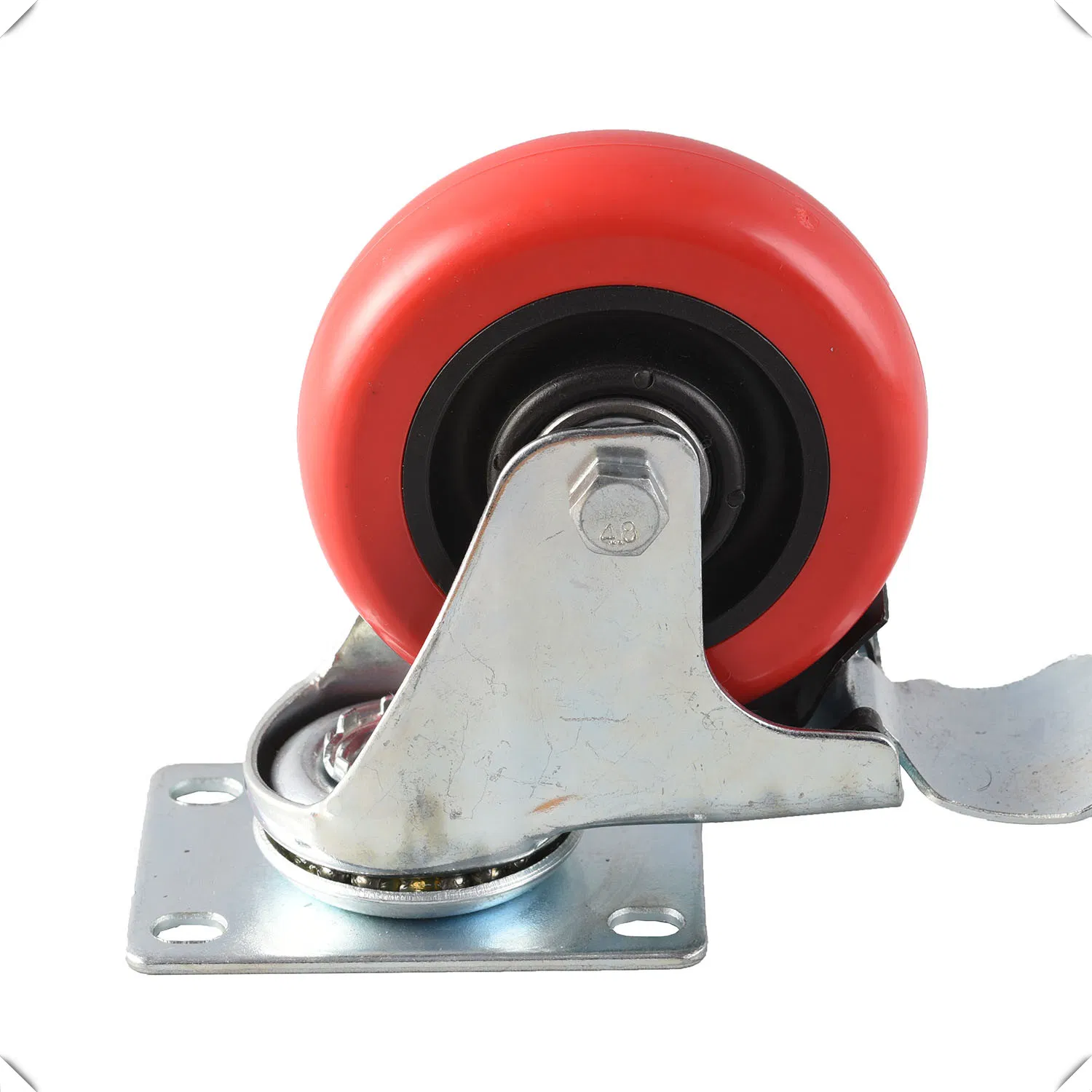 M8-N 3/4 Inch Universal Industrial Casters PU Medium Duty Type Caster