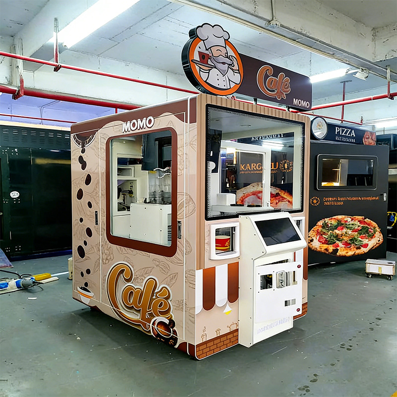 3 in 1 Fully Automated Ai Coffee Making Robot for Cafes Grinder