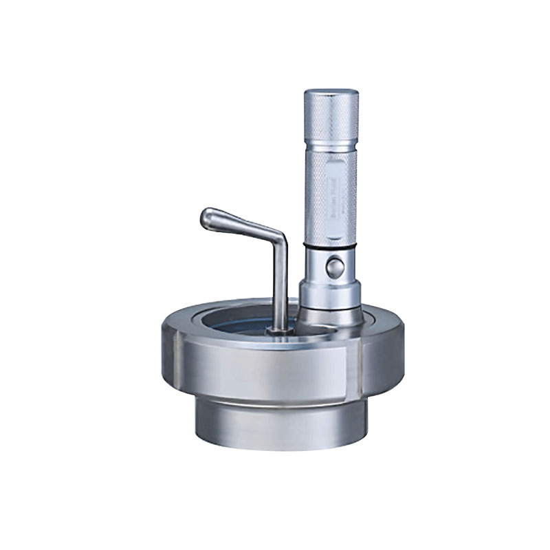 Stone Sanitary Welded Spherical Mirrors Custom Fluid Sanitary Stainless Steel SS304 4 Way Pipeline Clamp Cross Sight Glass