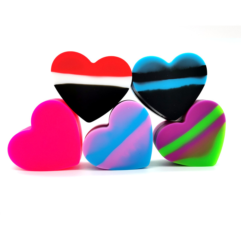 Multi Use Storage Container Jars Oil Bottles Assorted Colors Silicone Jar Smoking Accessories