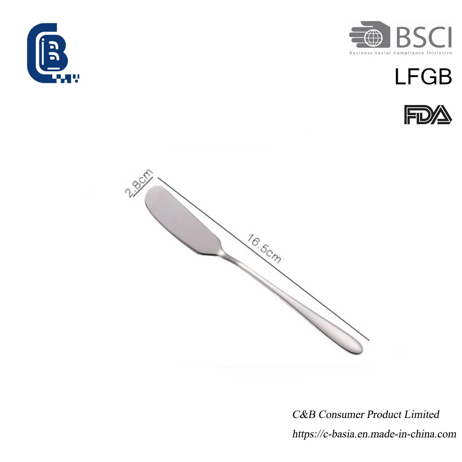 Лопатка для джема с ножом для масла и сыра