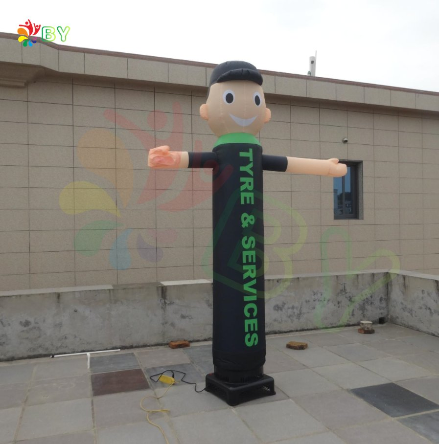 Boyan Cheerful Inflatable Advertising Sky Dancer Balloon Dancing Air Man for Sale