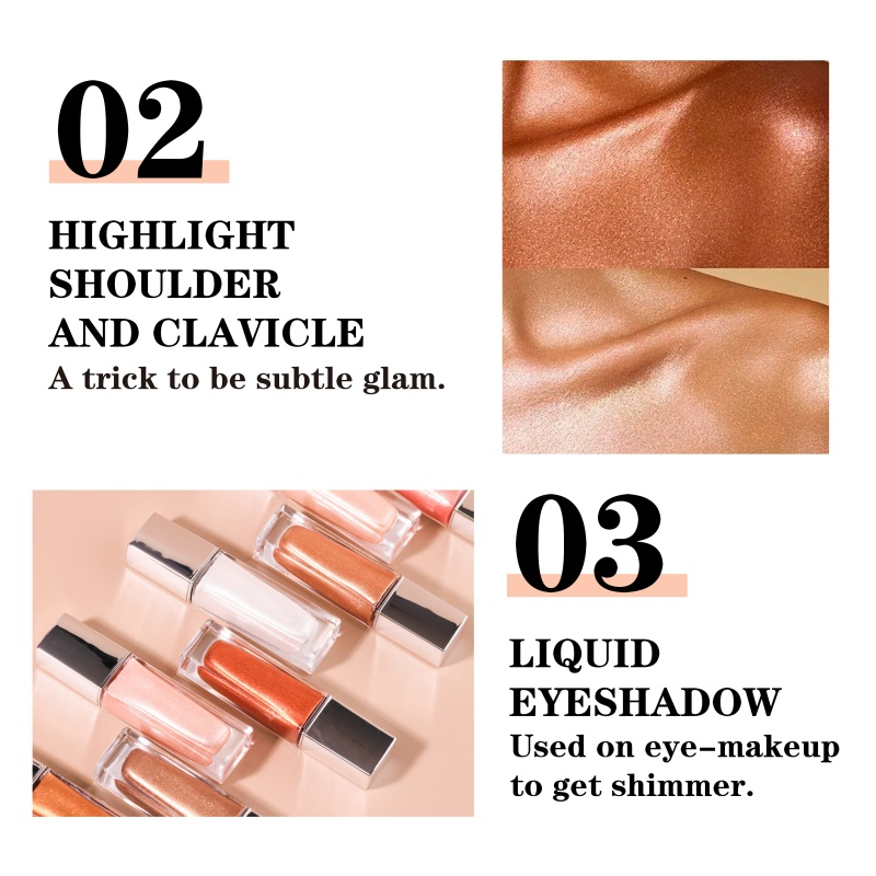 Luxurious Highlighting and Contouring Liquid for Sculpted Features