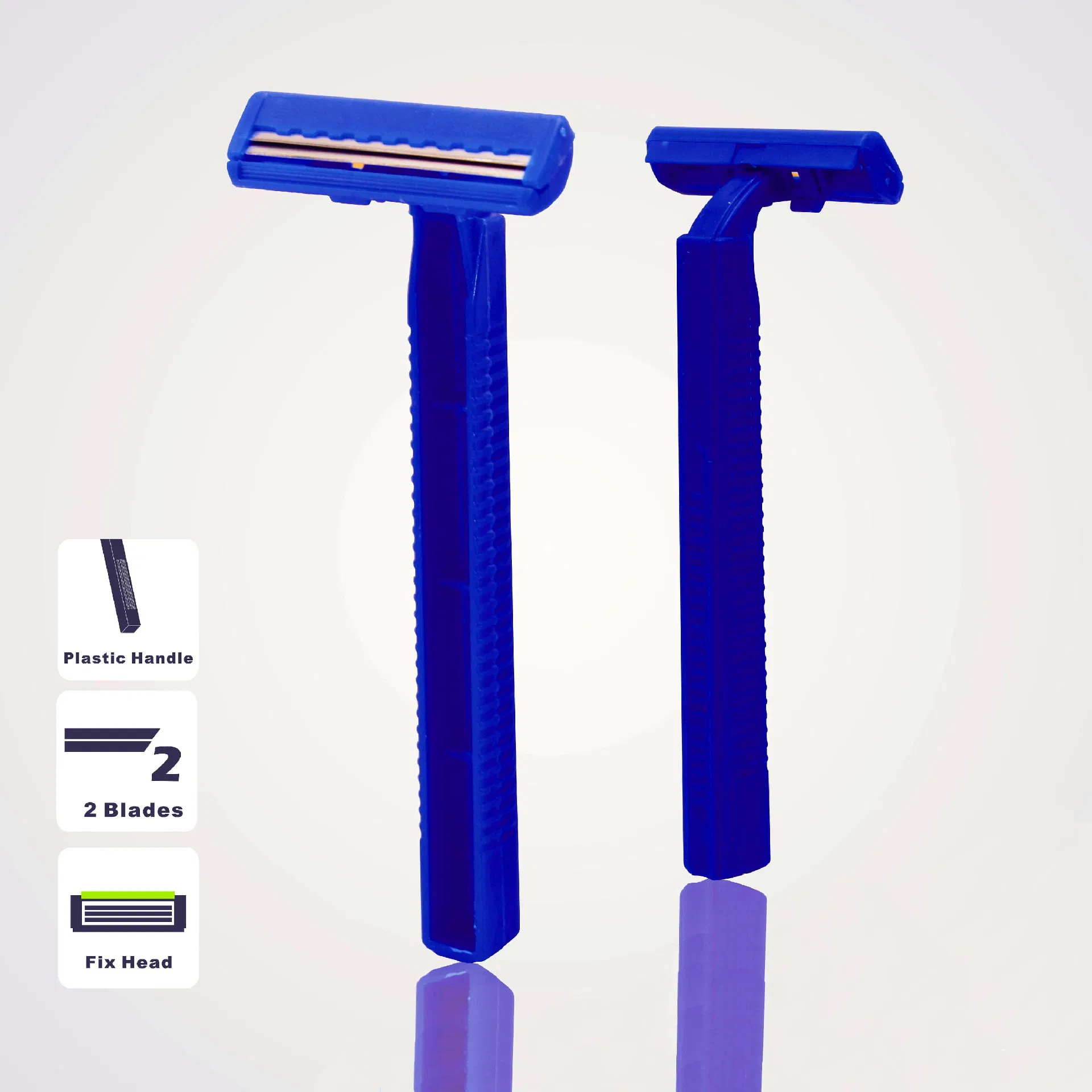 Hotel Disposable Razor Two Stainless Steel Blades 06