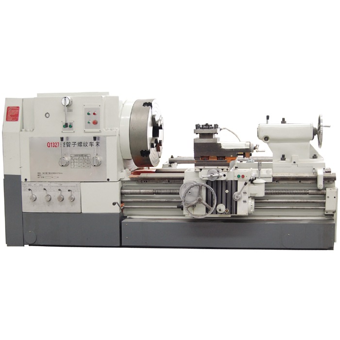 China Factory Supply Pipe Threading Lathe Machine (Q1327)
