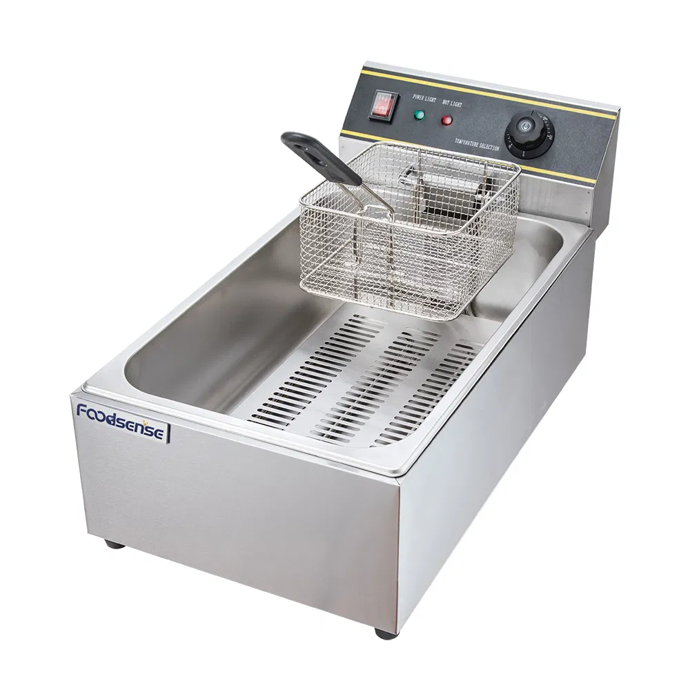 High Quality Commercial Kitchen Equipment Stainless Steel Deep Fryer
