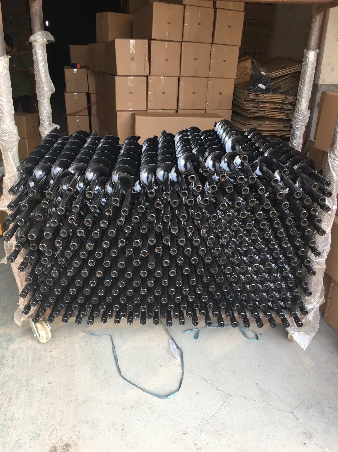 120mm Double Alloy Head Ground Drill Earth Auger Hole Digger Drill Bit for Gasoline