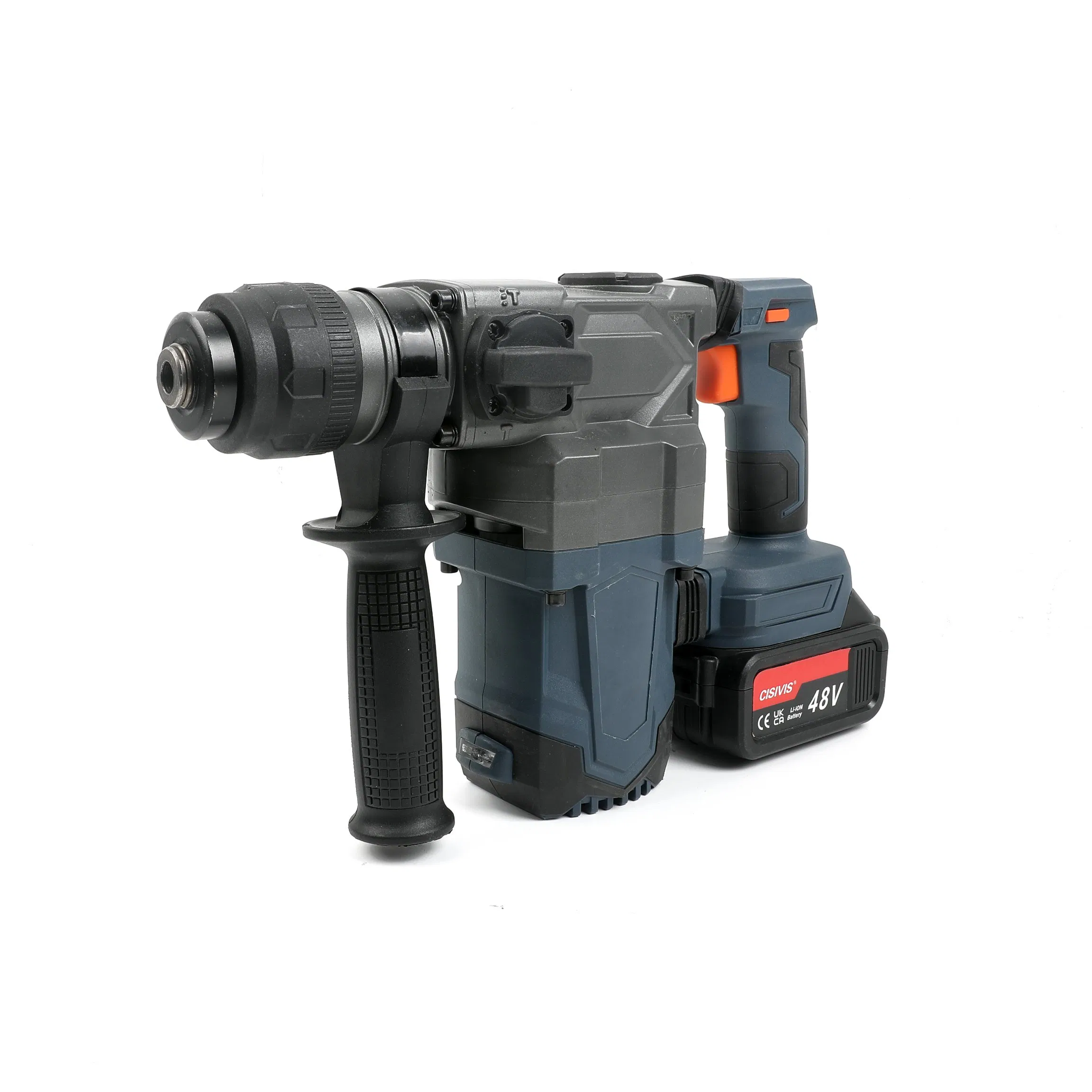 Cisivis Electric Hammer Set 20V Two Lithium Batteries Electric Hammer Drill