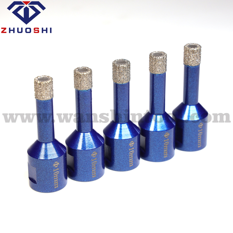 High-Performance Diamond Tool Vacuum Brazed Core Drill Bit for Rock