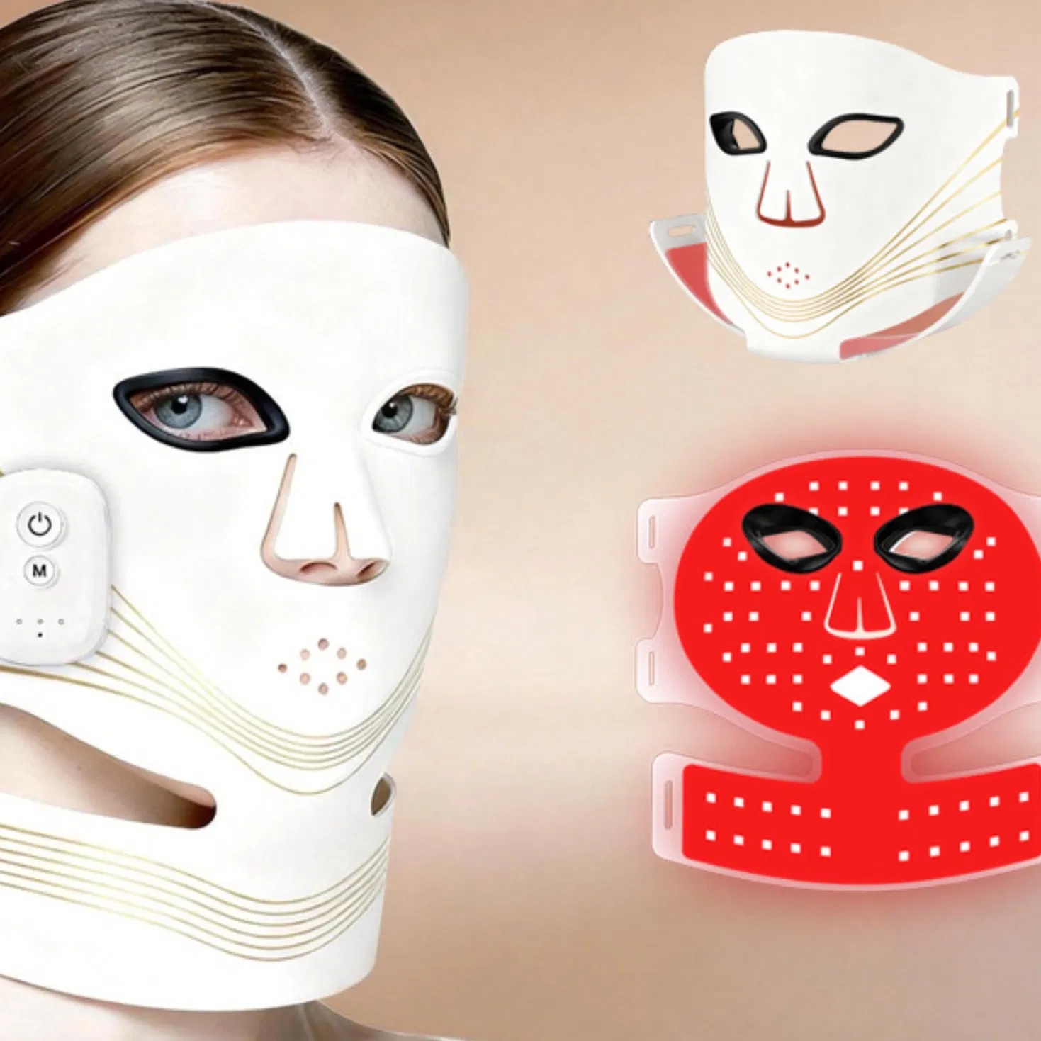 7 Color LED Light Therapy Mask Facial Skin Care Beauty Device Anti-Aging