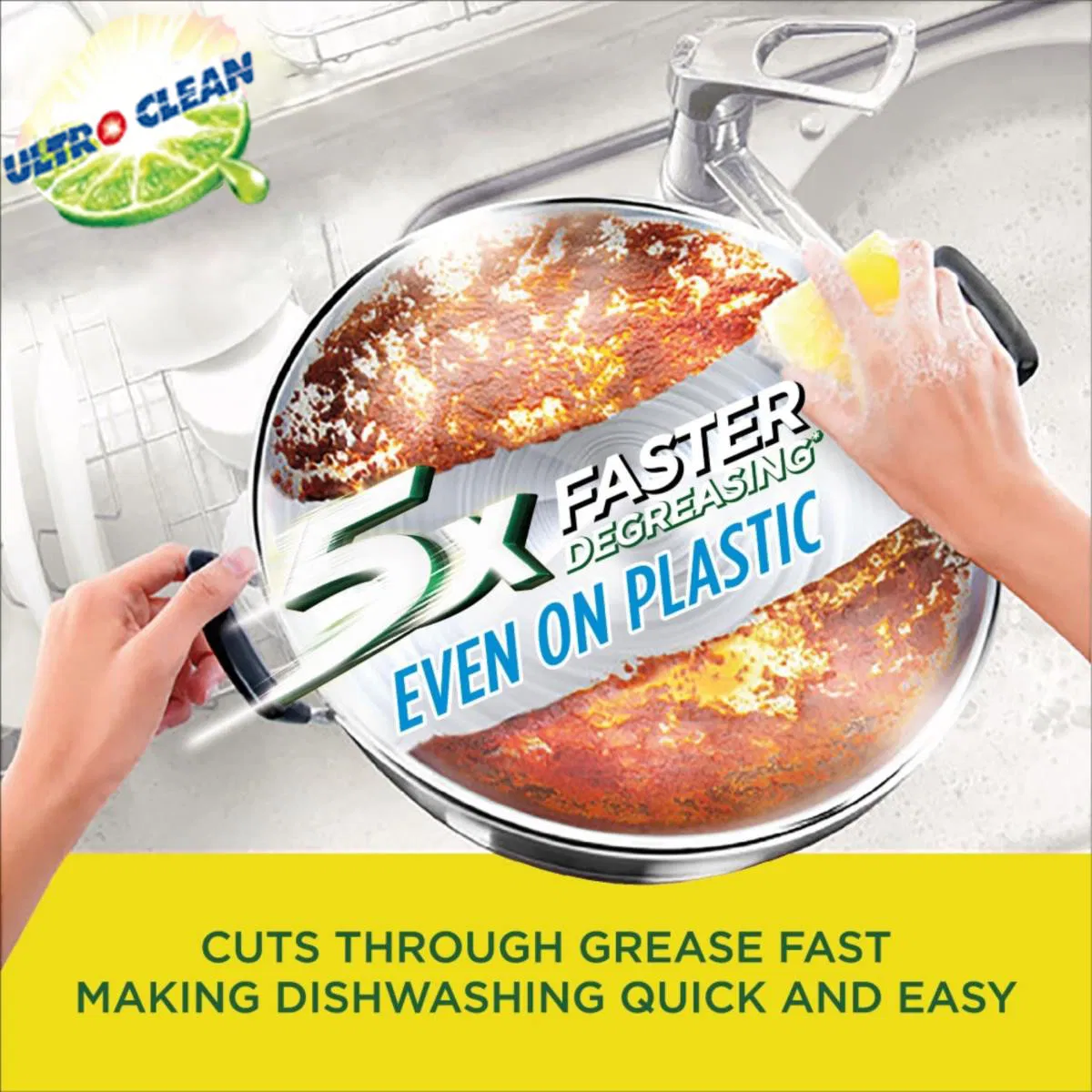 1L Lemon Natural Ingredients Dishwashing Liquid