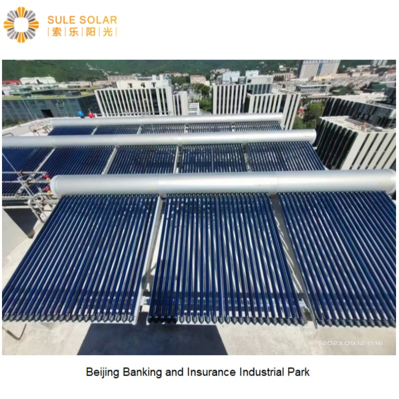 Интегрированный солнечный водонагреватель под давлением