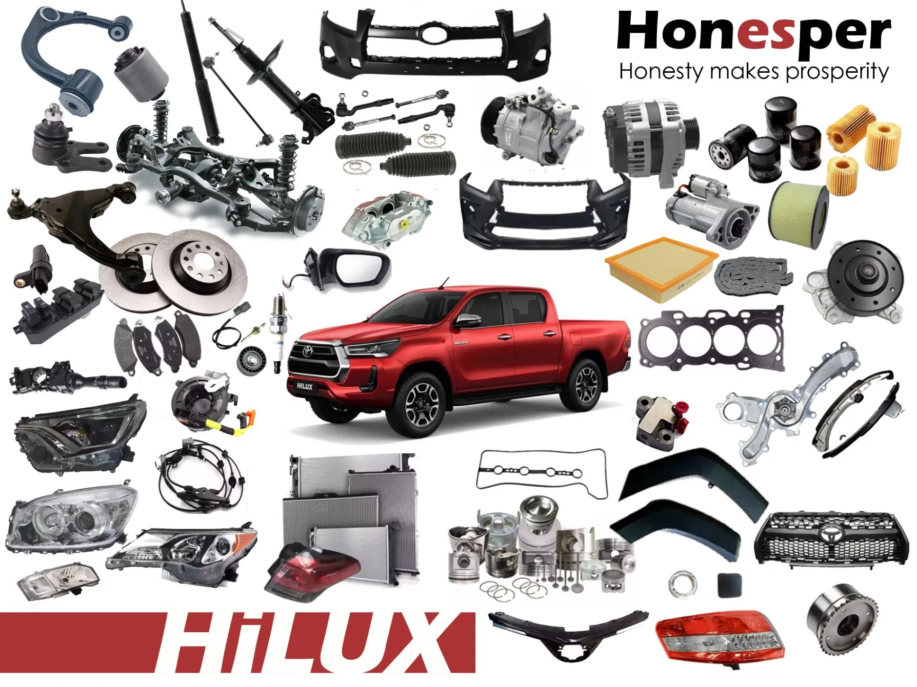 Противотуманная фара для Toyota Hilux, Corolla, Fortuner 2014-2023