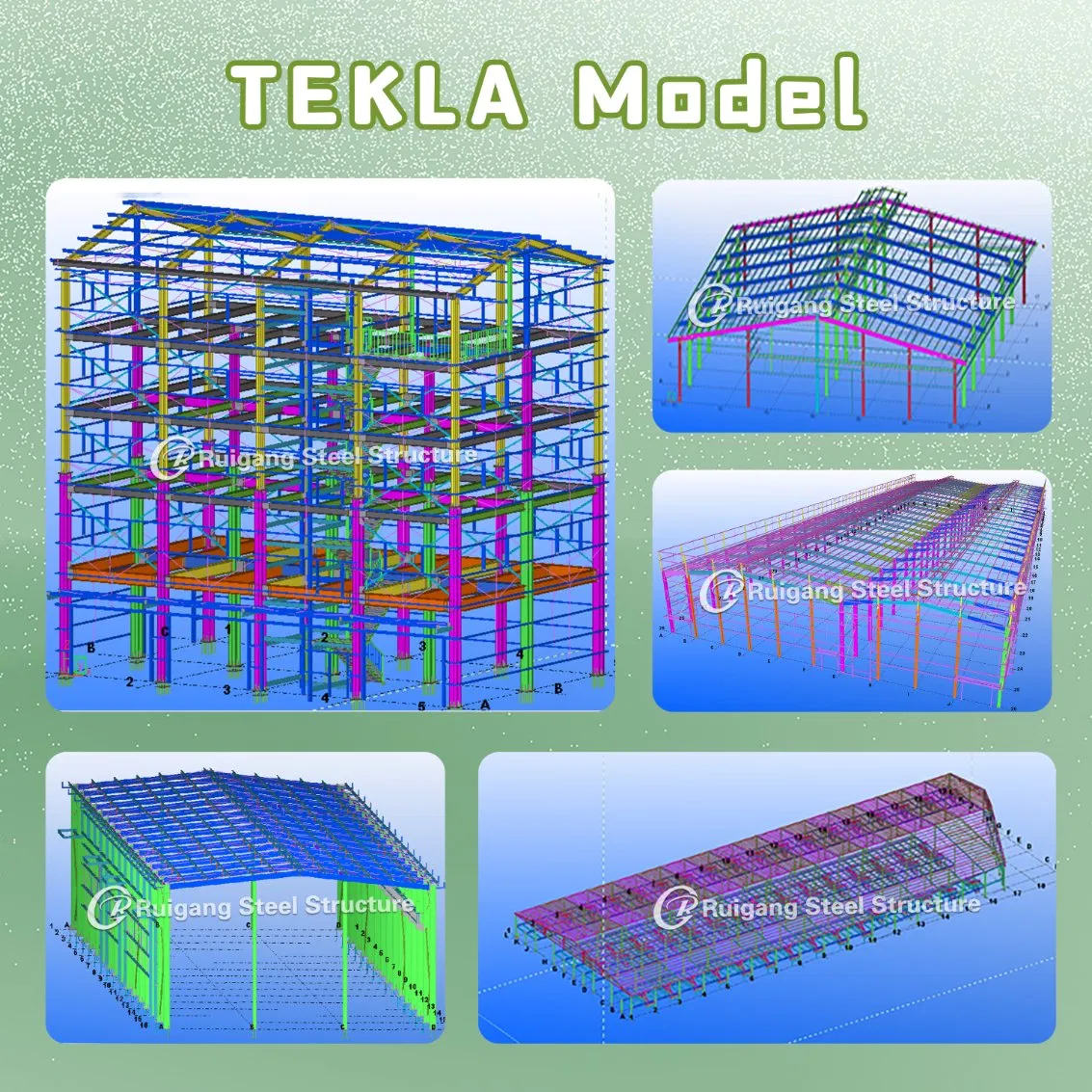 Prefabricated Portal Frame Light Steel Structure Carport