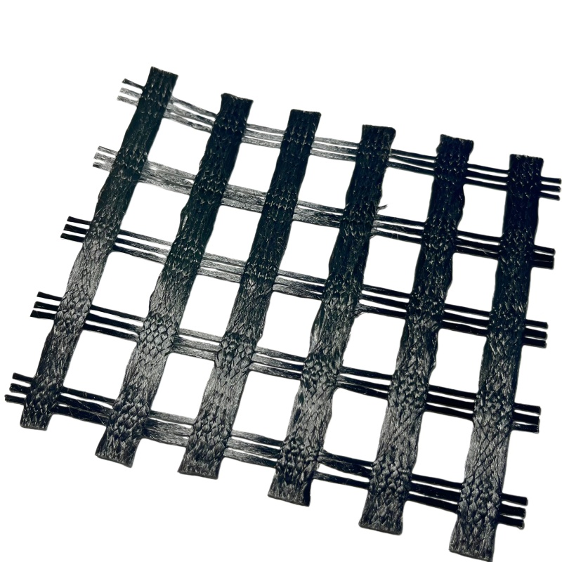 High Quality CE Certified High-Tensile PVC Coated Polyester Geogrid for Road Construction