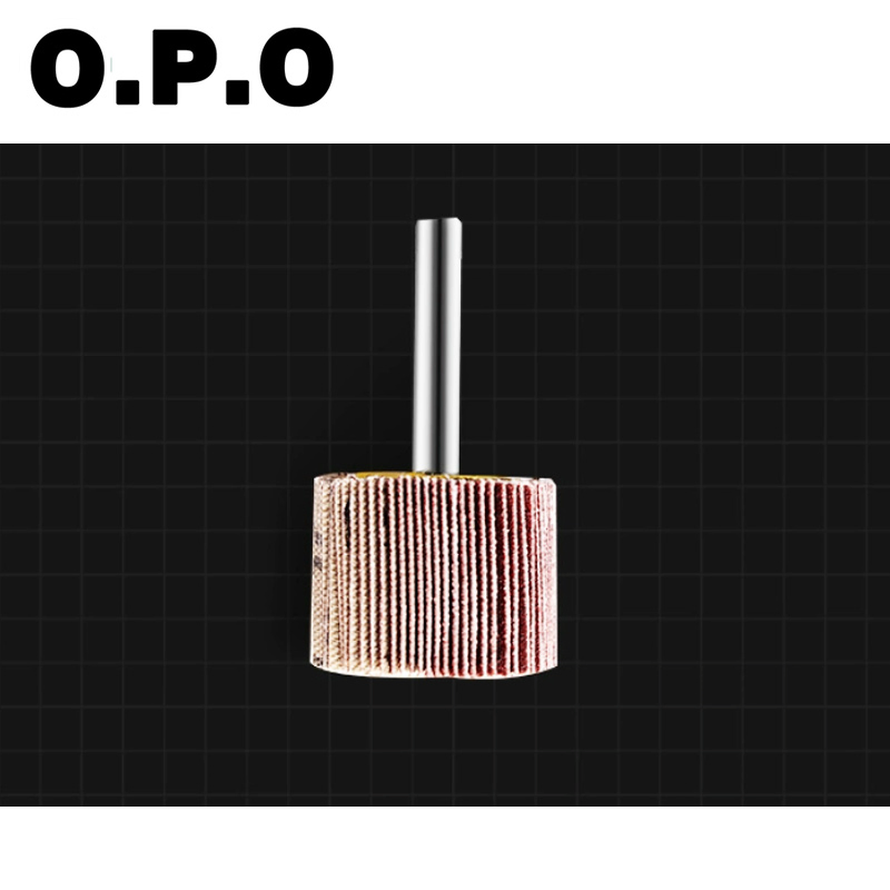 Mounted Flap Wheel Abrasive Wheel Flap Wheel with Shaft for High-Performance Metal Polishing