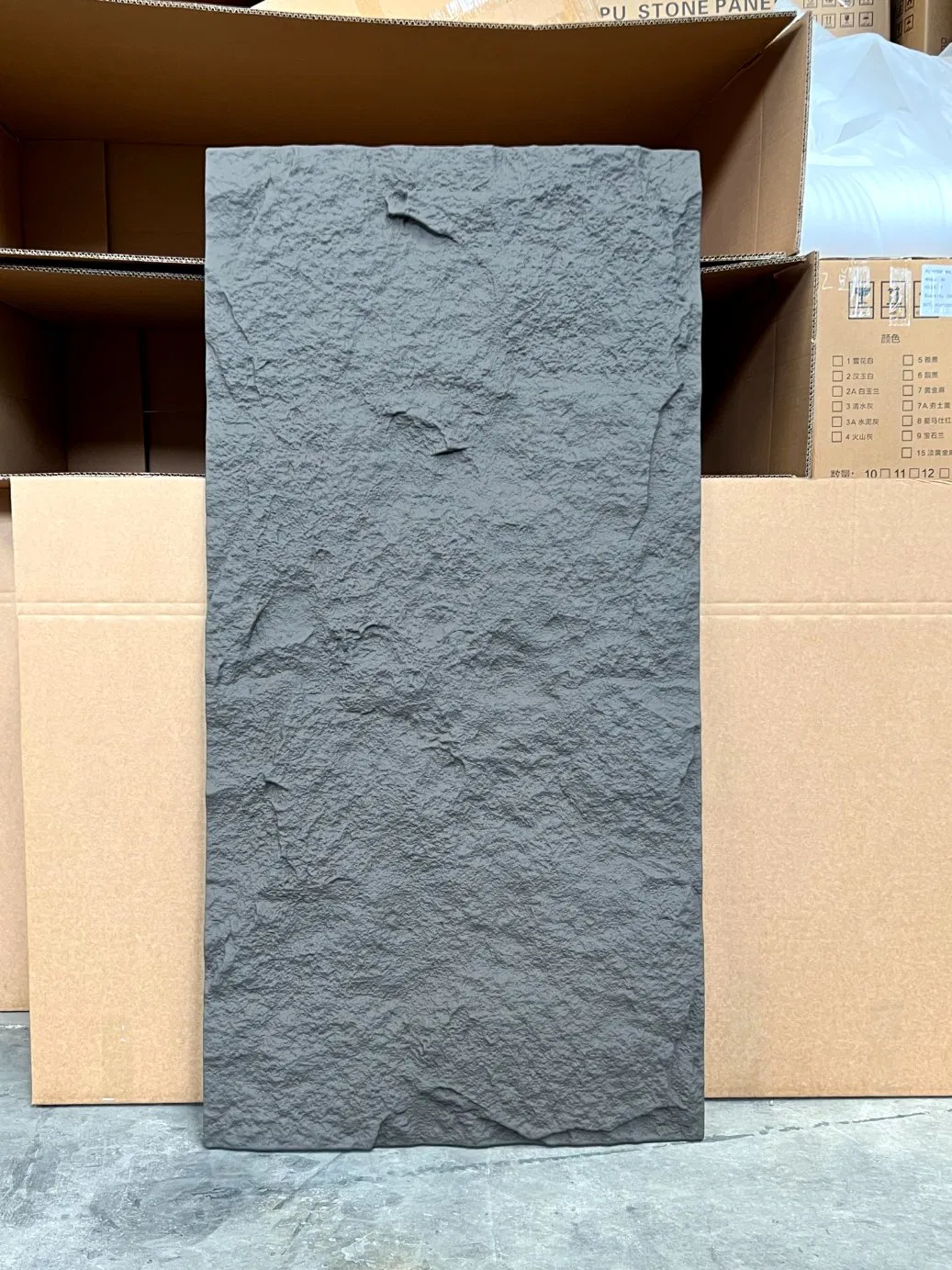 1200*600mm PU Culture 3D Rock Mushroom PU Faux Stone Wall Panel for Decoration