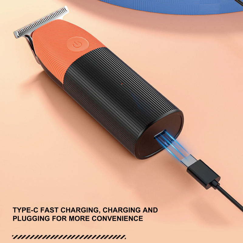 Hair Salon Professional Men's Sculpting Oil Hair Clipper Low Noise Mini Portable Rechargeable Cordless Hair Trimmer