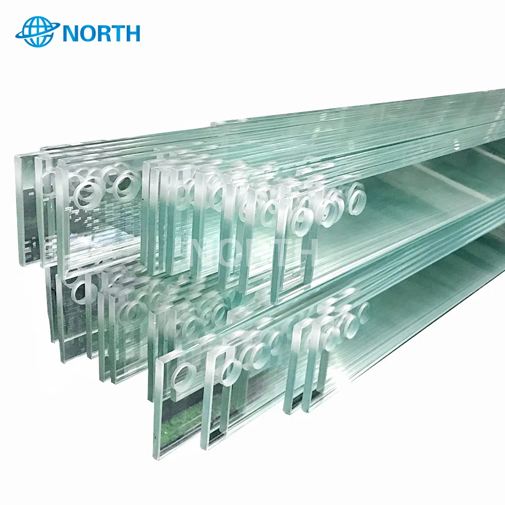 Safety Tempered Frosted Multiple Laminated Railing Glass System