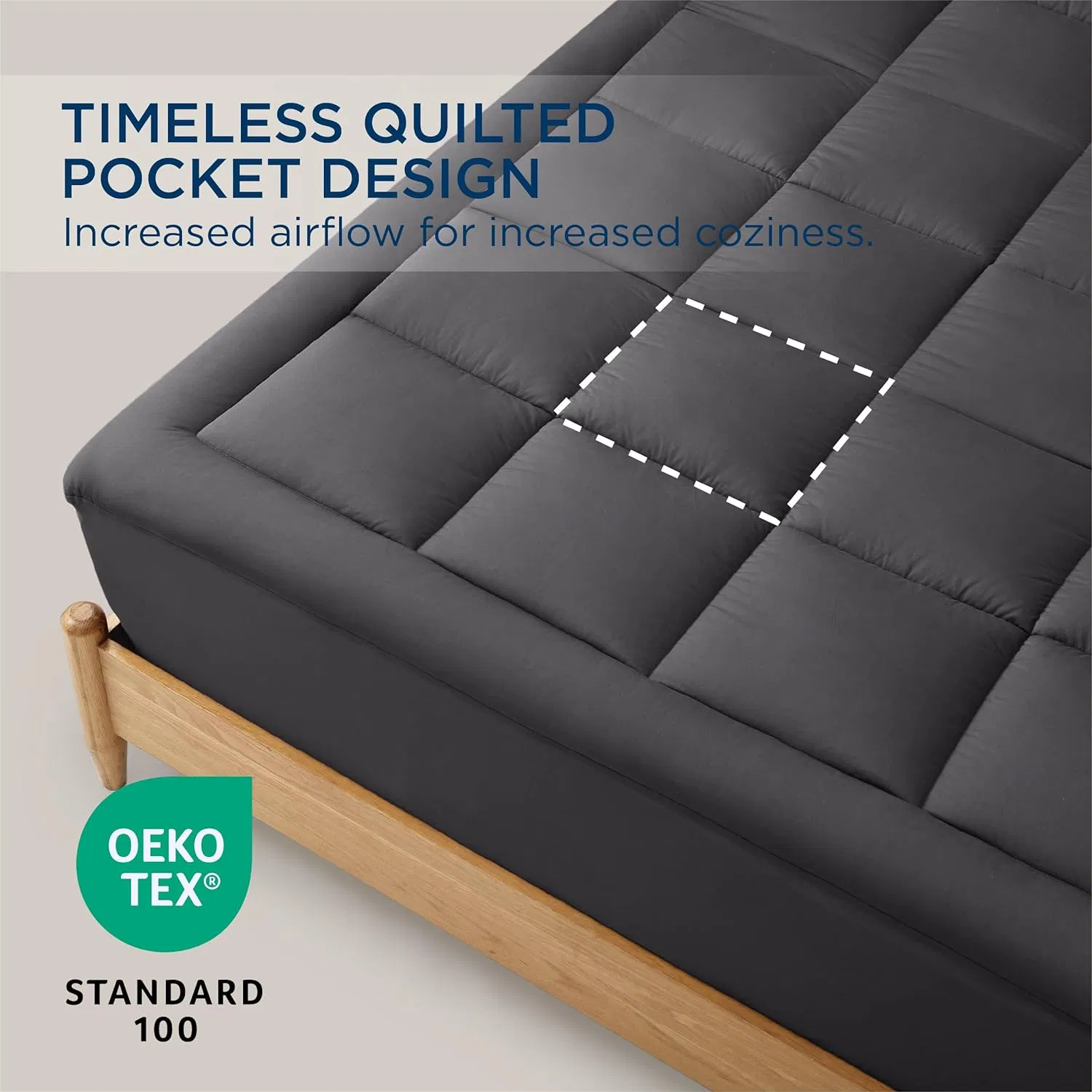 Ultra Soft Quilted Mattress Pad for Ultimate Comfort